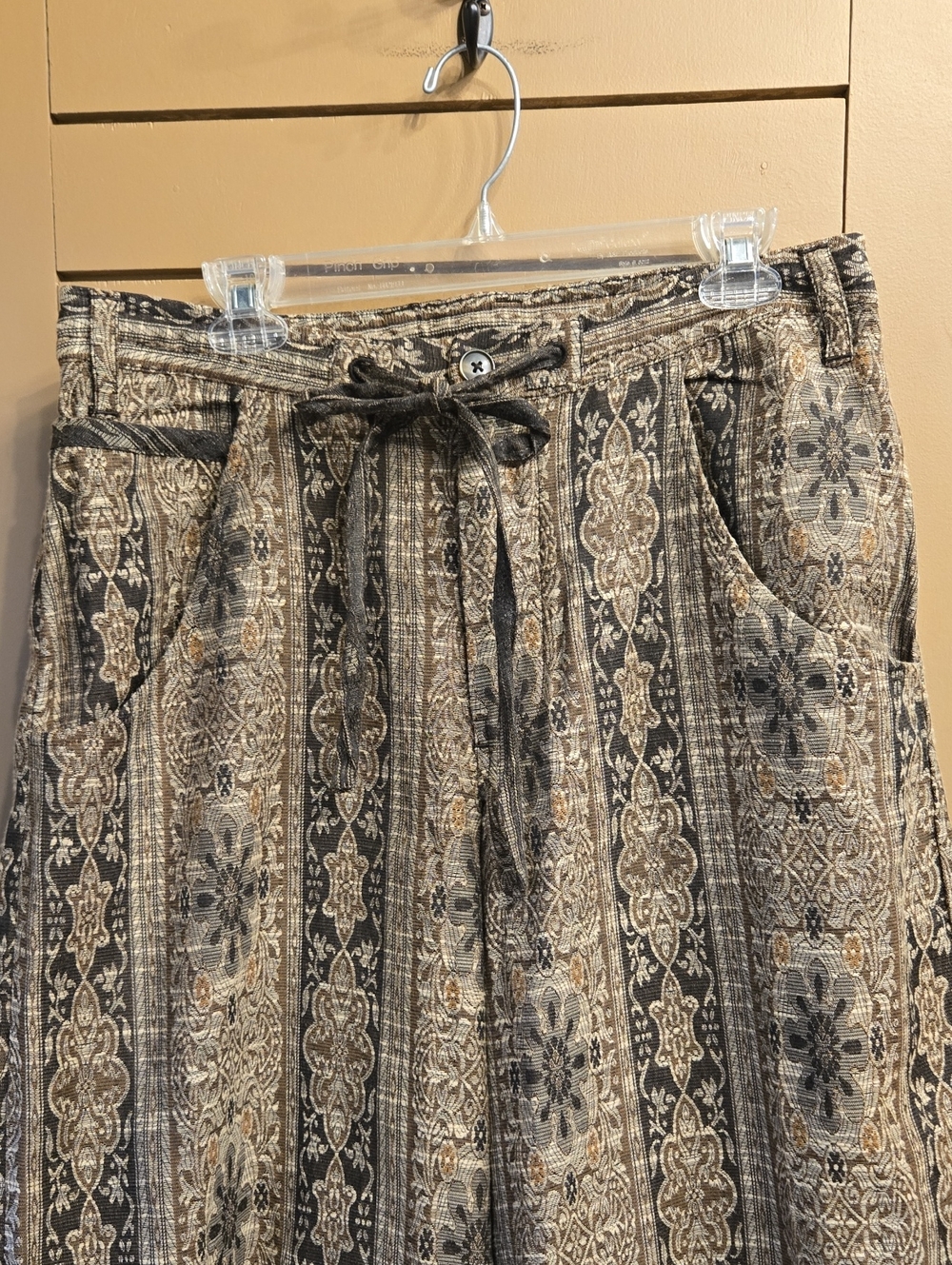 Free People Dahlia Print Wide Leg Pants Size 12 - Picture 5 of 11